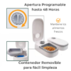 Comedero con apertura programable hasta 48 horas