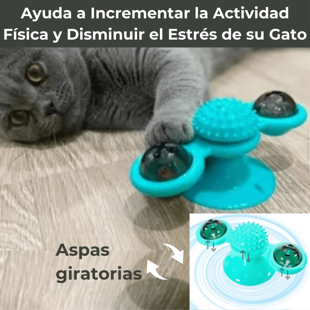 Juguete Giratorio para gatos