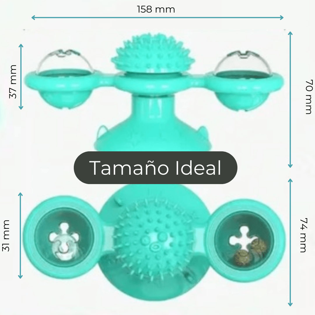 Juguete Molino para Gatos - Medidas